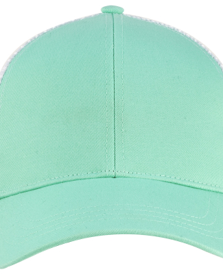 EC7070 econscious Eco Trucker Organic/Recycled in Mint/ white