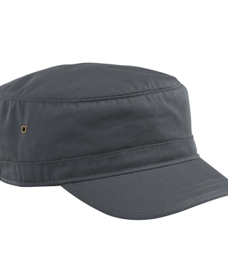 EC7010 econscious Organic Cotton Twill Corps Hat in Charcoal