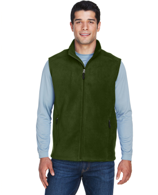 88191 Core 365 Journey  Men's Fleece Vest in Forest