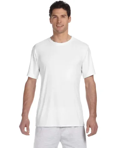 4820 Hanes® Cool Dri® Performance T-Shirt in White front view