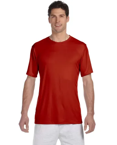 4820 Hanes® Cool Dri® Performance T-Shirt in Deep red front view