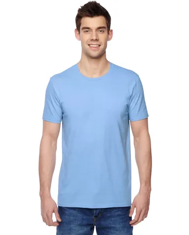 SF45 Fruit of the Loom Adult Sofspun™ T-Shirt LIGHT BLUE front view