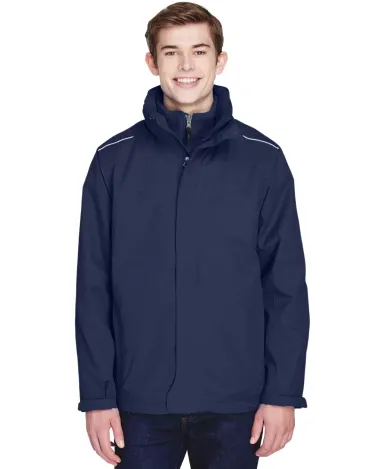 88205 Ash City - Core 365 Men's Region 3-in-1 Jack CLASSIC NAVY front view