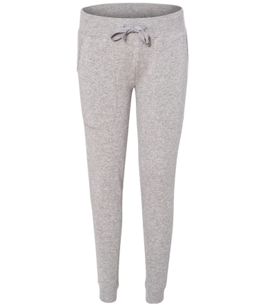 8943 J. America - Women's Glitter Fleece Jogger OXFORD front view
