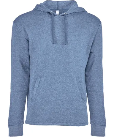 9300 Next Level Unisex PCH Pullover Hoody  in Heather bay blue front view