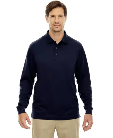 88192T Ash City Core 365 Men's Tall Performance Lo CLASSIC NAVY front view