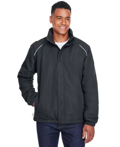 88224 Ash City - Core 365 Men's Profile Fleece-Lin CARBON front view