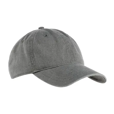 Authentic Pigment 1910 Pigment-Dyed Dad Hat in Gray front view
