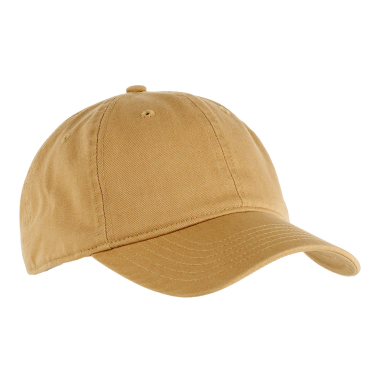 Authentic Pigment 1912 Direct-Dyed Dad Hat in Wheat front view