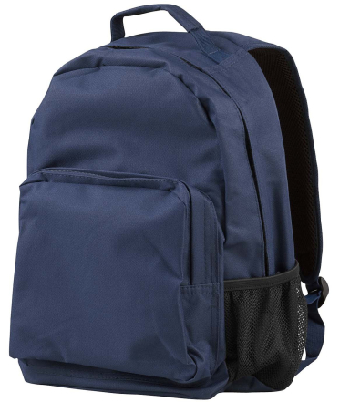 BE030 BAGedge Commuter Backpack in Navy front view