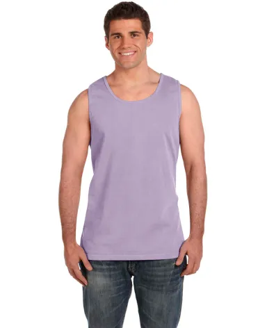 C9360 Comfort Colors Ringspun Garment-Dyed Tank in Orchid front view