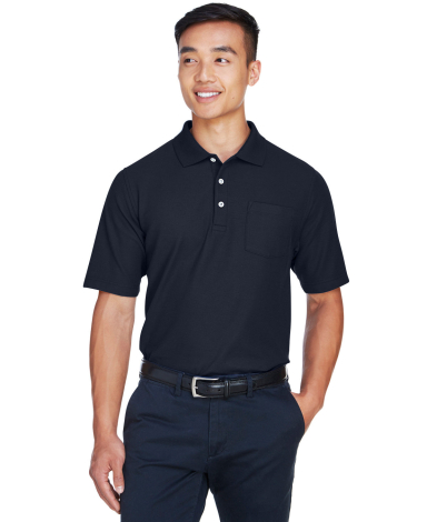 DG150P Devon & Jones Men's DRYTEC20™ Performance in Navy front view