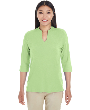 DP188W Devon & Jones Ladies' Perfect Fit™ Tailor in Lime front view