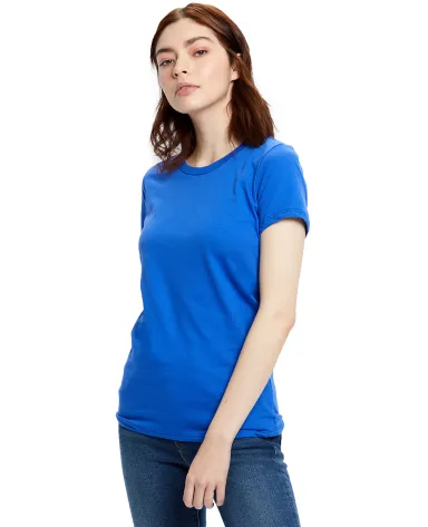 US Blanks US100 Women's Jersey T-Shirt in Royal blue front view