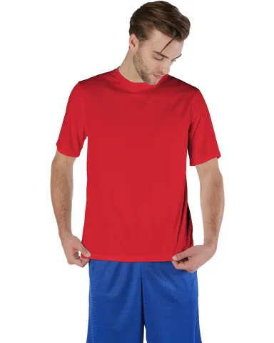 CW22 Champion Sport Performance T-Shirt in Scarlet front view