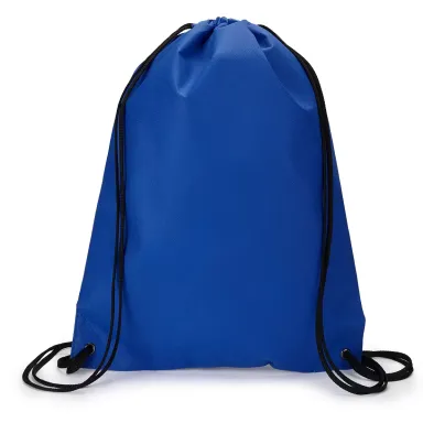 Liberty Bags A136 Non-Woven Drawstring Backpack ROYAL front view