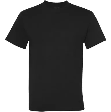 Jerzees 21MR Dri-Power Sport Short Sleeve T-Shirt BLACK front view