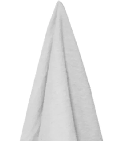 Carmel Towel Company C1118 Fringed Towel in White front view