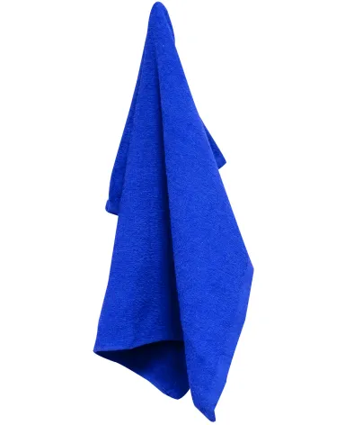 Carmel Towel Company C1518 Velour Hemmed Towel in Royal front view