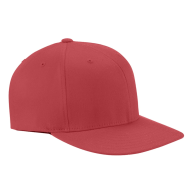 Flexfit 6297F Pro-Baseball On Field Cap RED front view