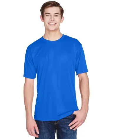 UltraClub 8620 Men's Cool & Dry Basic Performance  ROYAL front view
