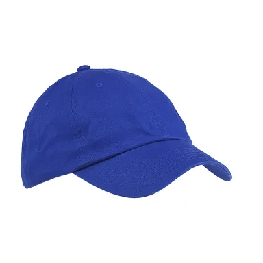 Big Accessories BX001Y Youth Youth 6-Panel Brushed in Royal front view