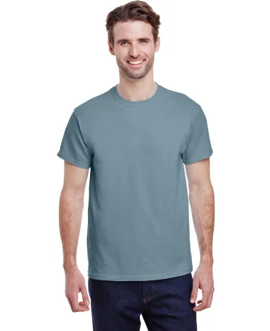 Gildan 2000 Ultra Cotton T-Shirt G200 in Stone blue front view