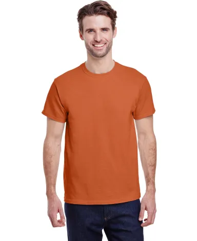 Gildan 2000 Ultra Cotton T-Shirt G200 in T orange front view