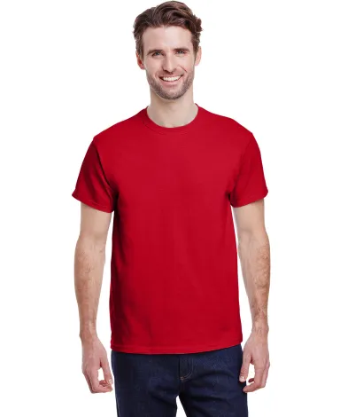 Gildan 2000 Ultra Cotton T-Shirt G200 in Cherry red front view