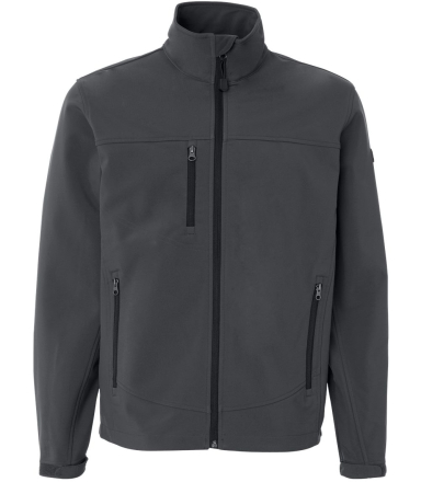 DRI DUCK 5350T Motion Soft Shell Jacket Tall Sizes CHARCOAL front view