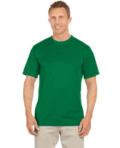 790 Augusta Mens Wicking Tee  in Kelly front view