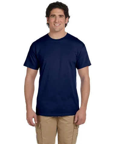 2000T Gildan Tall 6.1 oz. Ultra Cotton T-Shirt in Navy front view
