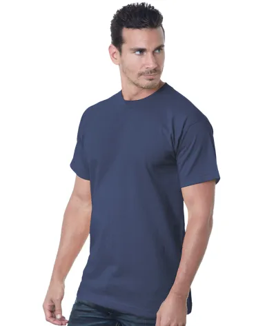 Bayside BA5100 Adult Adult Short-Sleeve Tee in Bohemian blue front view