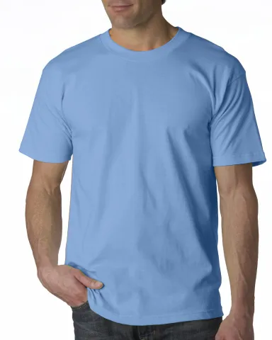 Bayside BA5100 Adult Adult Short-Sleeve Tee in Carolina blue front view