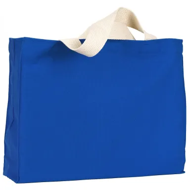Bayside BA750 Medium Gusset Tote in Royal front view
