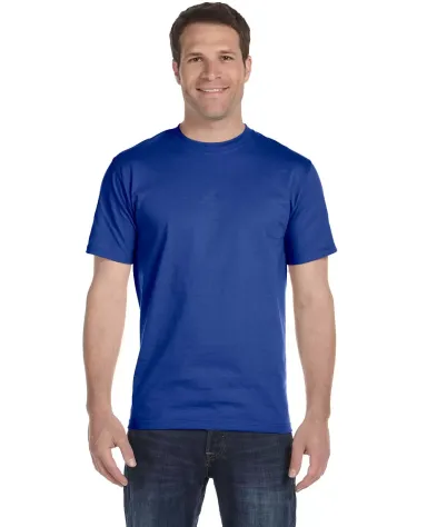 Hanes 518T Beefy-T Tall T-Shirt in Deep royal front view