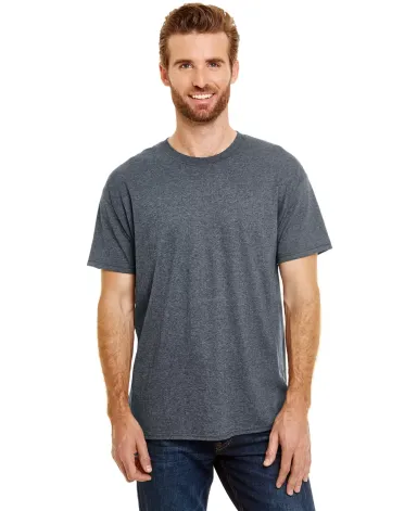 Hanes 42TB X-Temp Triblend T-Shirt with Fresh IQ o in Slate triblend front view
