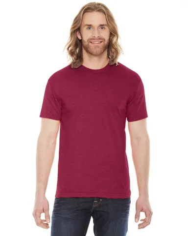 BB401W 50/50 T-Shirt in Heather red front view