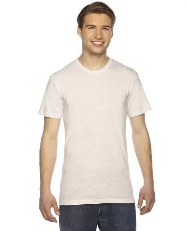 TR401W Triblend Track T-Shirt TRI OATMEAL front view