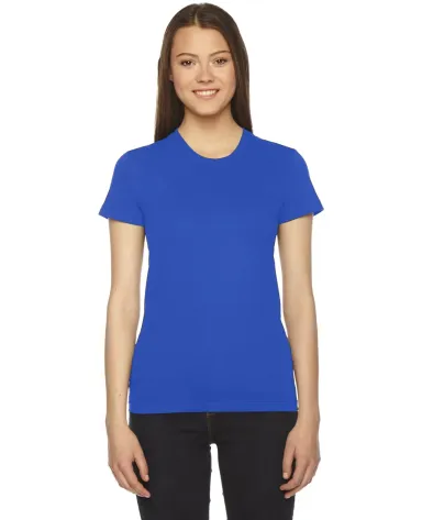 2102W Women's Fine Jersey T-Shirt ROYAL BLUE front view