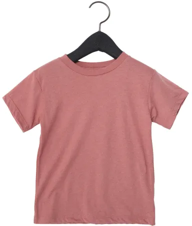 Bella + Canvas 3001T Toddler Tee in Heather mauve front view