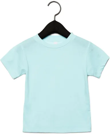3413T Bella + Canvas Toddler Triblend Short Sleeve in Ice blue triblnd front view