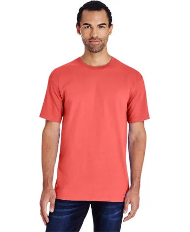 51 H000 Hammer Short Sleeve T-Shirt in Bright salmon front view