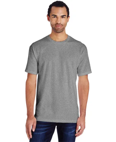 51 H000 Hammer Short Sleeve T-Shirt in Graphite heather front view