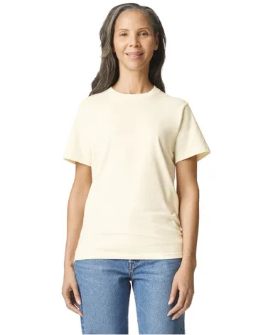51 H000 Hammer Short Sleeve T-Shirt in Off white front view