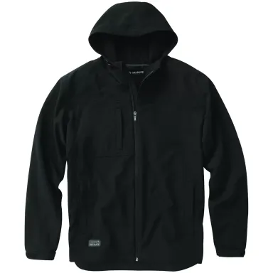 DRI DUCK 5310 Apex Hooded Soft Shell Jacket BLACK front view