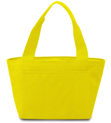 Liberty Bags 8808 Simple and Cool Cooler in Bright yellow front view