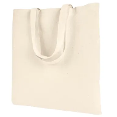 Liberty Bags 8502 BRANSON BARGAIN CANVAS TOTE NATURAL front view