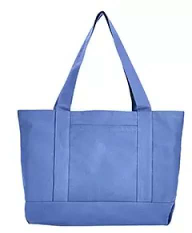 Liberty Bags 8870 Pigment Dyed Premium 12 Ounce Ca PERIWINKLE BLUE front view