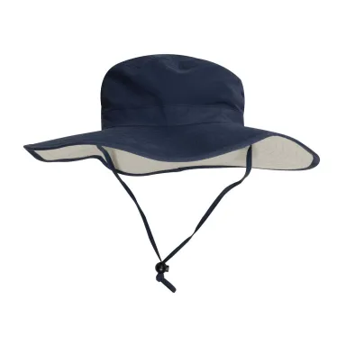 Extreme Adventurer Hat in Navy/ stone front view
